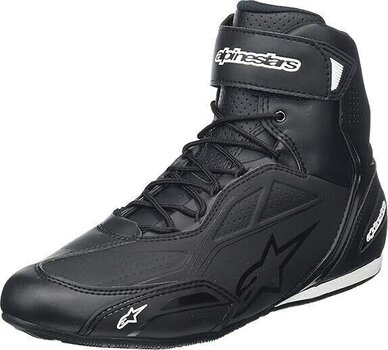 Motorcycle Boots Alpinestars Faster-3 Shoes Black/Black 39 Motorcycle Boots - 2