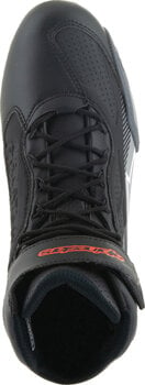 Motoros cipők Alpinestars Faster-3 Shoes Black/Grey/Red Fluo 42 Motoros cipők - 6