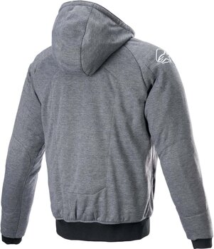 Tekstilna jakna Alpinestars Chrome Ignition Hoodie Melange/Dark Gray/White 4XL Tekstilna jakna - 2
