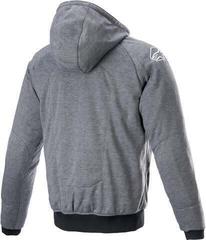 Textiljacke Alpinestars Chrome Ignition Hoodie Melange/Dark Gray/White XL Textiljacke - 1