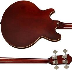 Basszusgitár Epiphone Jack Casady Bass Sparkling Burgundy Basszusgitár - 4