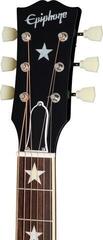 Jumbo Elektro-Akustikgitarren Epiphone J-180 LS Ebony Jumbo Elektro-Akustikgitarren - 4
