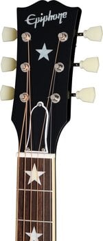 elektroakustisk guitar Epiphone J-180 LS Ebony elektroakustisk guitar - 5