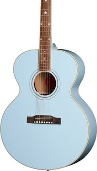 Jumbo elektro-akoestische gitaar Epiphone J-180 LS Frost Blue Jumbo elektro-akoestische gitaar - 3