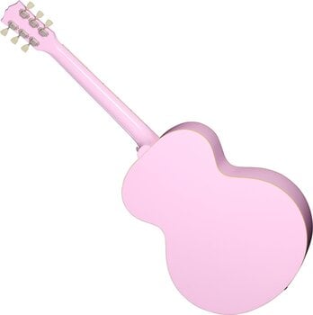 electro-acoustic guitar Epiphone J-180 LS Pink electro-acoustic guitar - 2