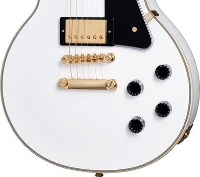 Electric guitar Epiphone Les Paul Custom Alpine White Electric guitar - 4