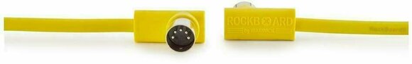 Câble MIDI RockBoard Flat MIDI Cable - 30 cm Yellow - 3