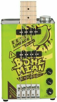 Електрическа бас китара Bohemian Oil Can Bass Limeade - 3