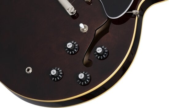 Halbresonanz-Gitarre Epiphone Jim James ES-335 Walnut Halbresonanz-Gitarre - 4