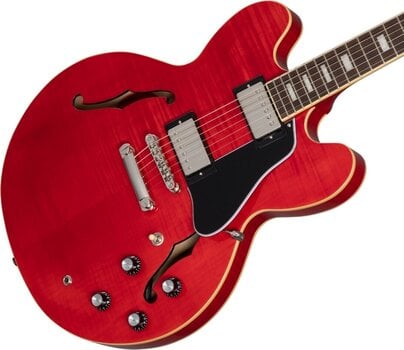 Halbresonanz-Gitarre Epiphone Marty Schwartz ES-335 Modern Sixties Cherry Halbresonanz-Gitarre - 3