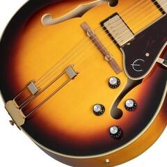 Halvakustisk guitar Epiphone Broadway Vintage Sunburst Halvakustisk guitar - 4