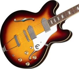 Halvakustisk guitar Epiphone Casino Vintage Sunburst Halvakustisk guitar - 3