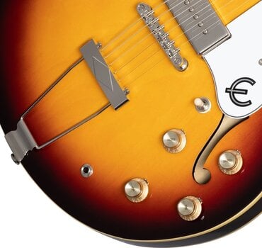 Semi-akoestische gitaar Epiphone Casino Vintage Sunburst - 4
