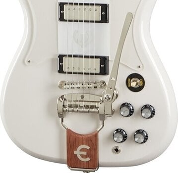 E-Gitarre Epiphone Crestwood Custom Polaris White E-Gitarre - 3