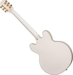 Semi-Acoustic Guitar Epiphone Emily Wolfe Sheraton White Wolfe Aged Bone White Semi-Acoustic Guitar - 1