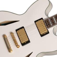 Semi-Acoustic Guitar Epiphone Emily Wolfe Sheraton White Wolfe Aged Bone White Semi-Acoustic Guitar - 3