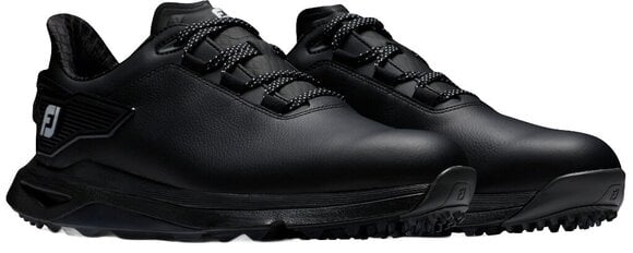 Golfskor för herrar Footjoy PRO SLX Carbon Mens Golf Shoes Black/Black/Grey 40,5 - 5
