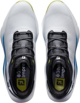 Chaussures de golf pour hommes Footjoy PRO SLX Carbon Mens Golf Shoes White/Black/Multi 42,5 - 7