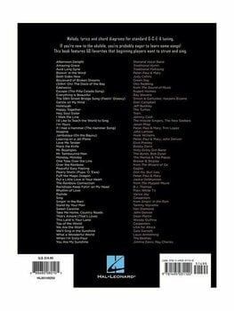 Sheet Music for Ukulele Hal Leonard First 50 Songs You Should Play On Ukulele Music Book - 2