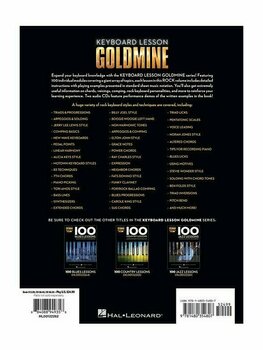 Noder til klaverer Hal Leonard Keyboard Lesson Goldmine: 100 Rock Lessons Musik bog - 2