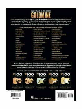 Noty pro kytary a baskytary Hal Leonard Guitar Lesson Goldmine: 100 Classical Lessons Noty - 2
