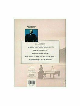 Partitura para pianos Michael Nyman The Piano Livro de música - 2
