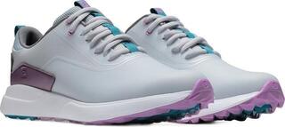 Ženske cipele za golf Footjoy Performa Grey/White/Purple - 4