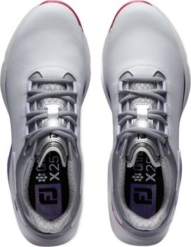 Golfskor för dam Footjoy PRO SLX Womens Golf Shoes White/Silver/Multi 40,5 - 7