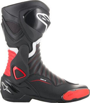 Motorcycle Boots Alpinestars SMX-6 V2 Boots Black/Gray/Red Fluo 42 Motorcycle Boots - 2