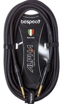 Инструментален кабел Bespeco AH200 Черeн 2 m Директен - Директен - 2