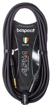Câble pour microphone Bespeco AHMM300 Noir 3 m - 2
