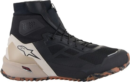 Motorcycle Boots Alpinestars CR-1 Shoes Black/Light Brown 41 Motorcycle Boots - 2