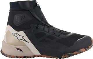 Motorradstiefel Alpinestars CR-1 Shoes Black/Light Brown - 1