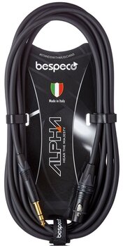 Microphone Cable Bespeco AHSMA450 Black 4,5 m - 2