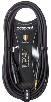 Reproduktorový kabel Bespeco AHSMM450 Černá 4,5 m - 2