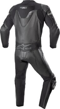 Dvoudílná moto kombinéza Alpinestars GP Force Chaser Leather Suit 2 Pc Black/Black 48 Dvoudílná moto kombinéza - 2