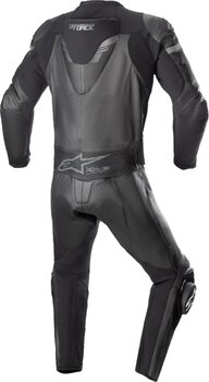 Mono de moto de dos piezas Alpinestars GP Force Chaser Leather Suit 2 Pc Black/Black 50 Mono de moto de dos piezas - 2