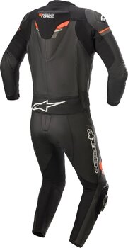 Two-piece Motorcycle Suit Alpinestars GP Force Chaser Leather Suit 2 Pc Black/Red Fluo 58 Two-piece Motorcycle Suit - 2