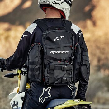 Moto ruksak / Moto torba / Torbica za oko struka Alpinestars Techdura Tactical Pack Warm Gray/Black - 3