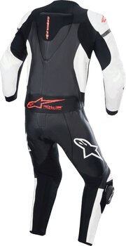 Fato de motociclismo de duas peças Alpinestars GP Force Lurv Leather Suit 2 Pc Black/White Red/Fluo 50 Fato de motociclismo de duas peças - 2