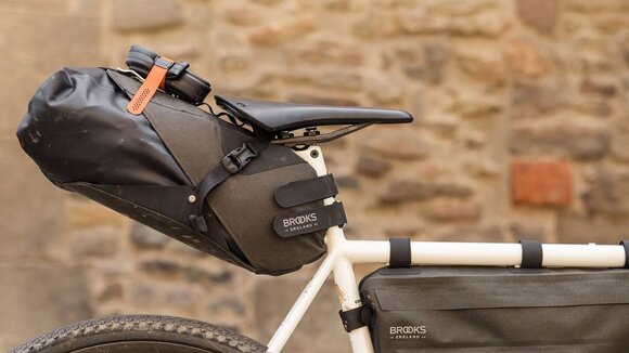 Kerékpár táska Brooks Scape Seat Bag Mud Green 8 L - 8