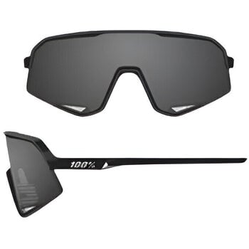 Biciklističke naočale 100% Slendale Matte Black/Smoke Lens Biciklističke naočale - 5