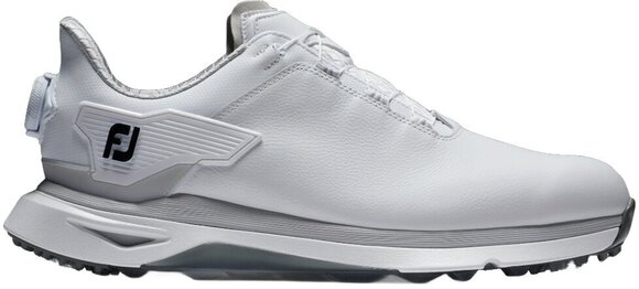 Golfskor för herrar Footjoy PRO SLX Mens Golf Shoes White/Grey/Grey Boa 40,5 - 2