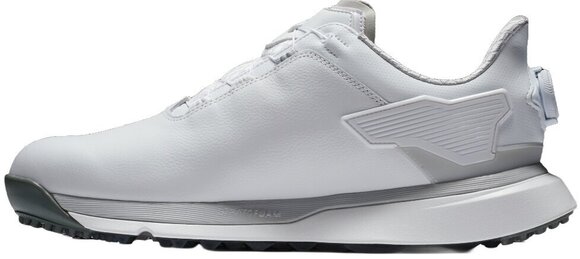 Men's golf shoes Footjoy PRO SLX Mens Golf Shoes White/Grey/Grey Boa 45 - 3
