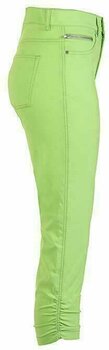 Short Golfino Ruffled Techno Stretch Capri Pantalon Femme Green 36 - 2