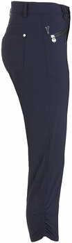 Pantalones Golfino Techno Stretch 7/8 Womens Trousers Navy 44 - 3