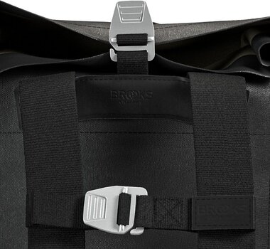Biciklistički ruksak i oprema Brooks Pickwick Canvas Total Black Ruksak - 7