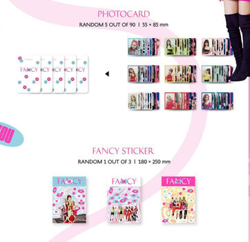Hudební CD Twice - Fancy you (3 Versions) (Random Shipping) (Photobook) (CD+Book) - 4