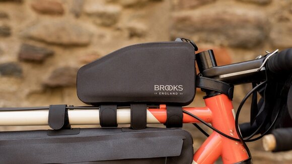 Cyklistická taška Brooks Scape Top Tube Bag Black 0,9 L - 7