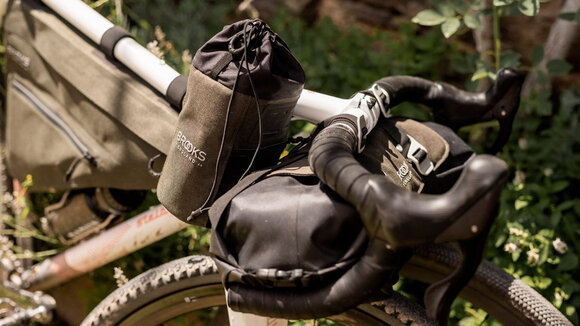 Cyklistická taška Brooks Scape Feed Pouch Mud Green - 10